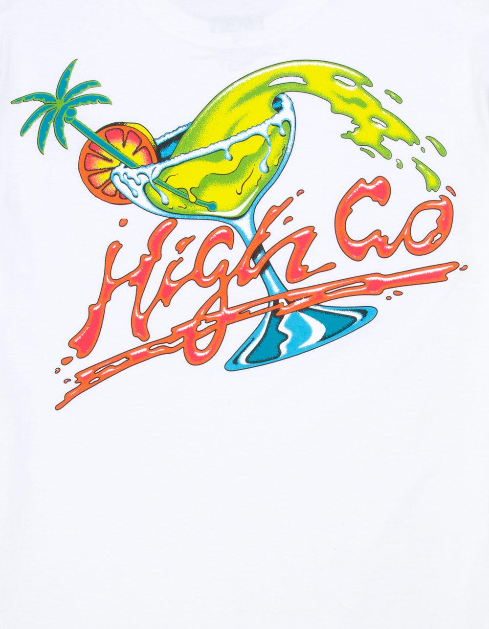 HIGH CO. Poolside Mens Tee - WHITE Product Image