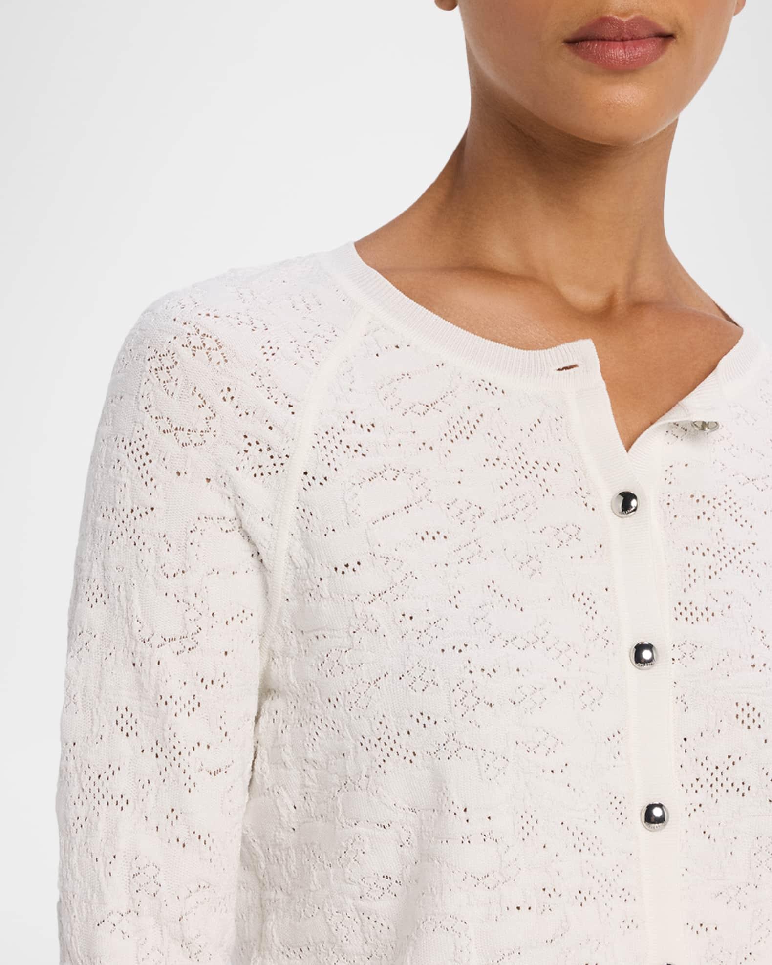 Lucia Lace Knit Cardigan  Product Image