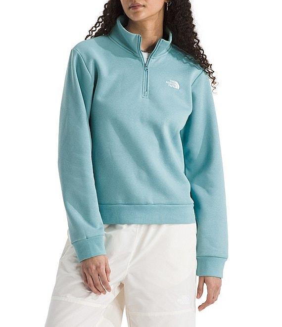 The North Face Evolution Half Zip Mock Stand Long Sleeve Pullover Product Image