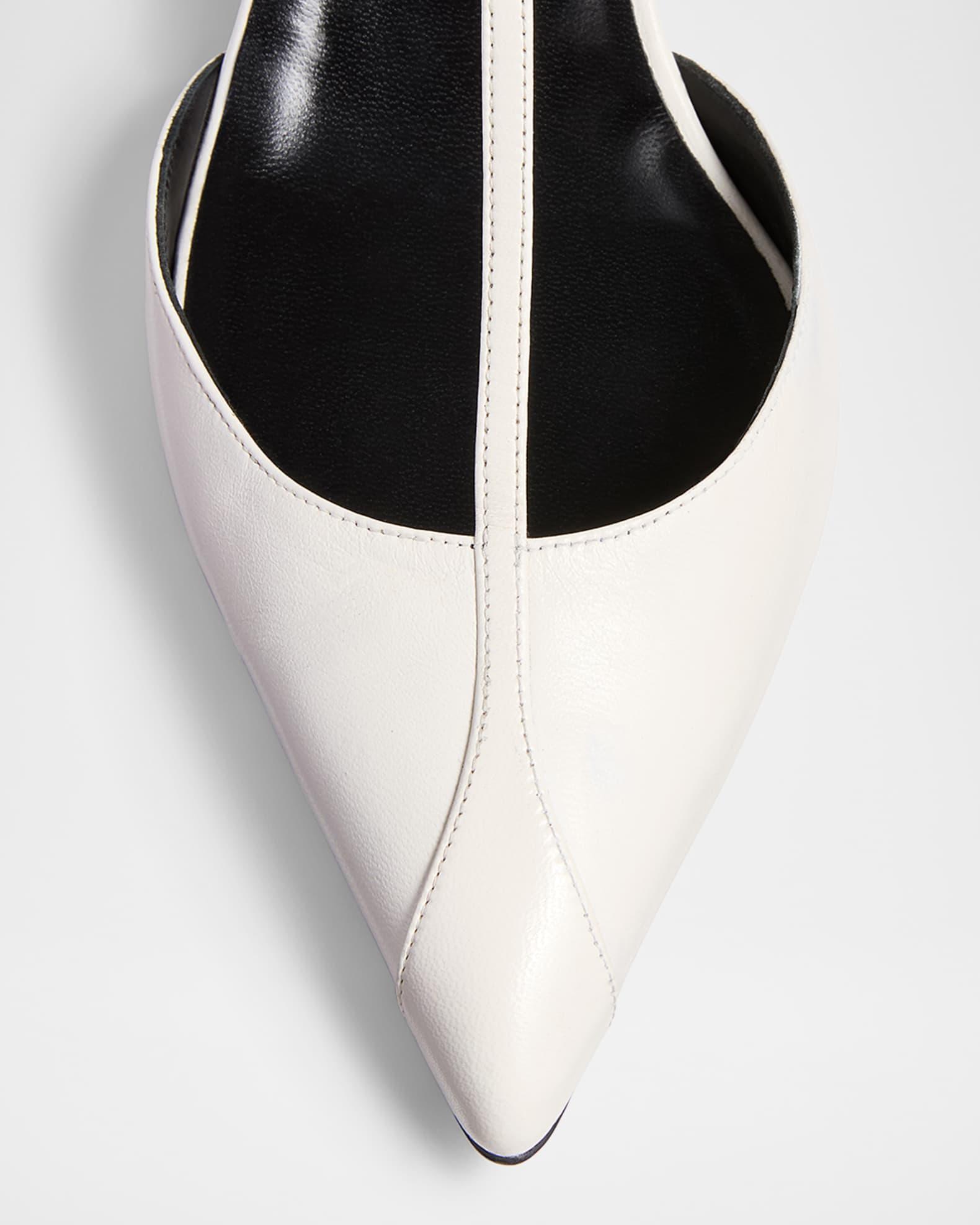 Mia Leather Kitten-Heel Pumps Product Image