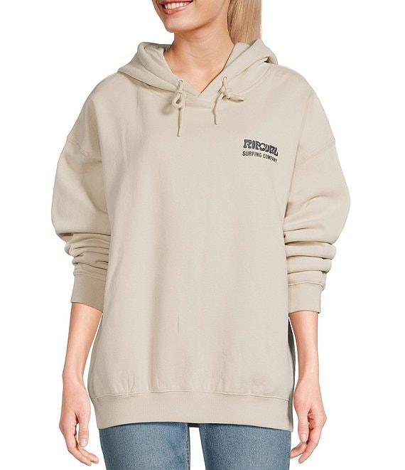 Rip Curl Puff Heritage Long Sleeve Fleece Hoodie Product Image