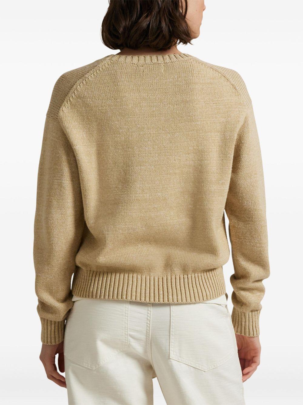 Polo Bear intarsia-knit sweater Product Image