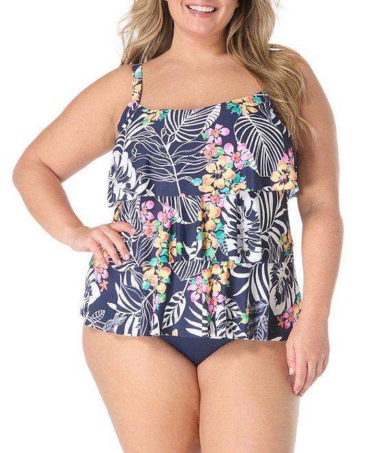 Beach House Plus Size Paloma Beach High Waisted Chloe Bikini Swim Bottom Product Image