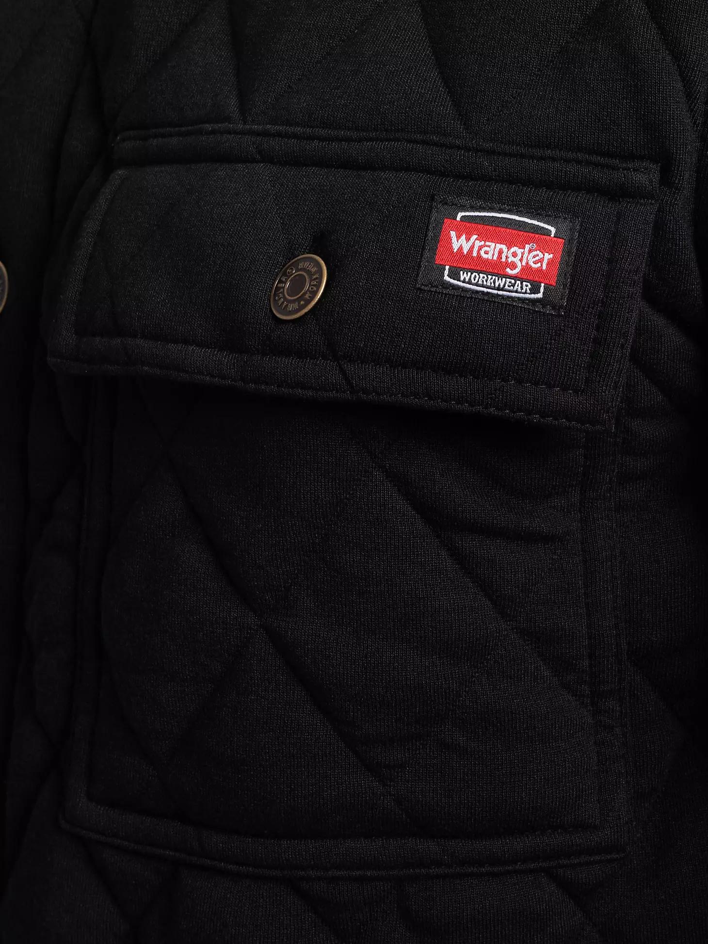 Men's Workwear Diamond Quilted Shacket Product Image