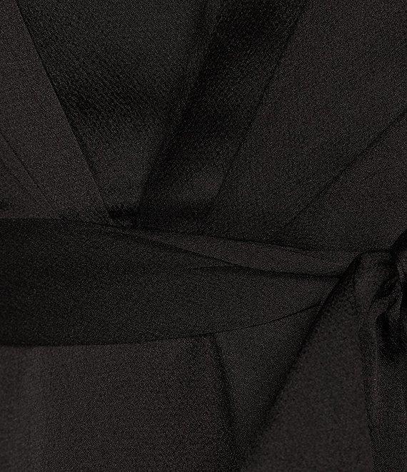 B. Darlin Scoop Neck Spaghetti Strap Tiers Ruffle Skirt Dress Product Image