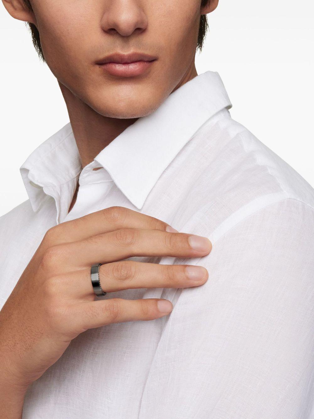 sterling silver Streamline band ring (6mm) Product Image