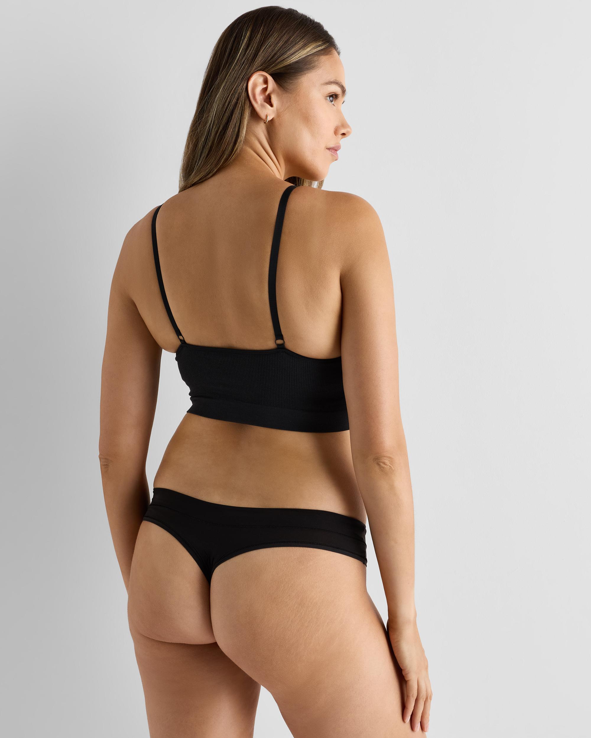 Quince | Women's Second Skin Maternity Thong Size XL, Nylon/Spandex Product Image