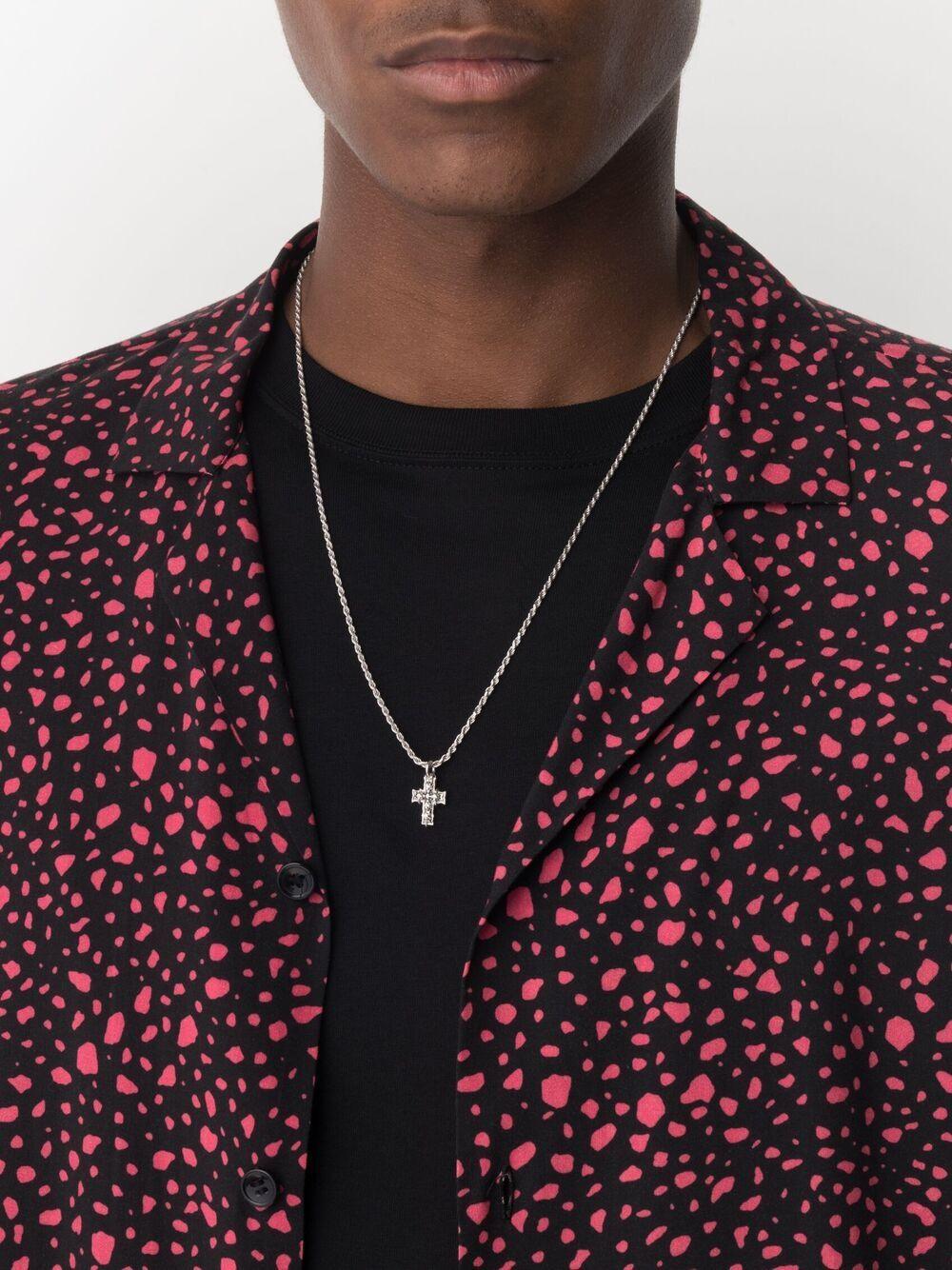 diamond cross pendant necklace Product Image