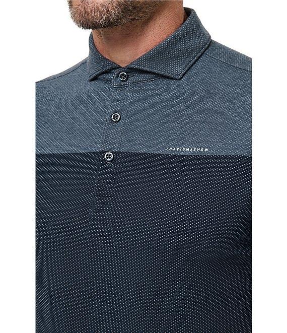 TravisMathew Rudder Runner Short Sleeve Polo Shirt Product Image