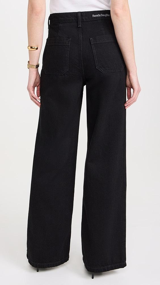 Favorite Daughter The Fancy Mischa Wide Leg Jeans | Shopbop Product Image