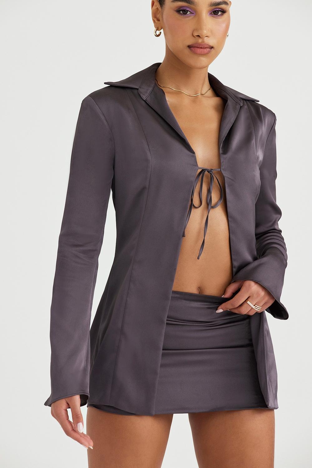 Ailsa  shadow tie front top Product Image