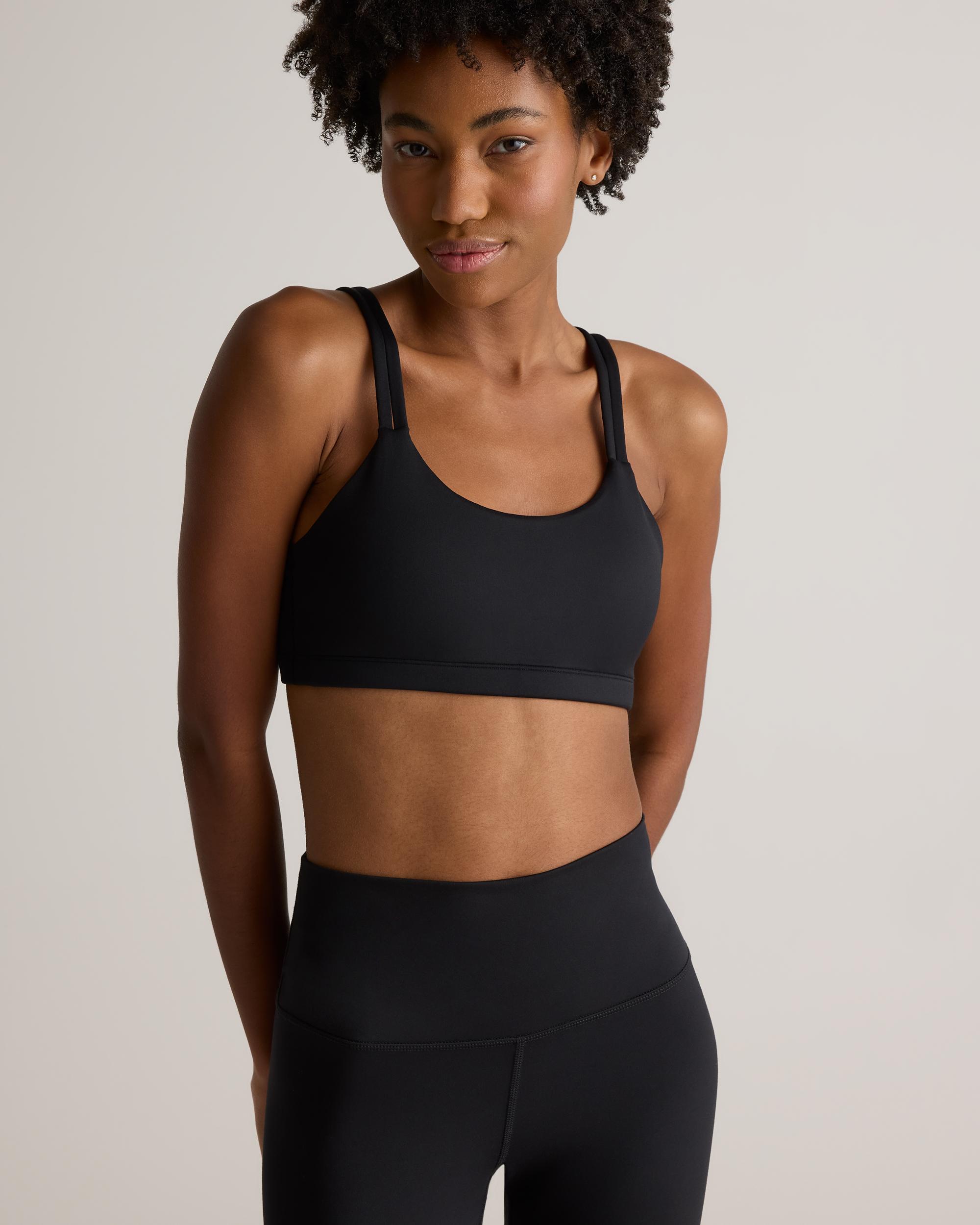 Quince | Women's Ultra-Form Scoop Neck Strappy Bra Nylon/Spandex Product Image