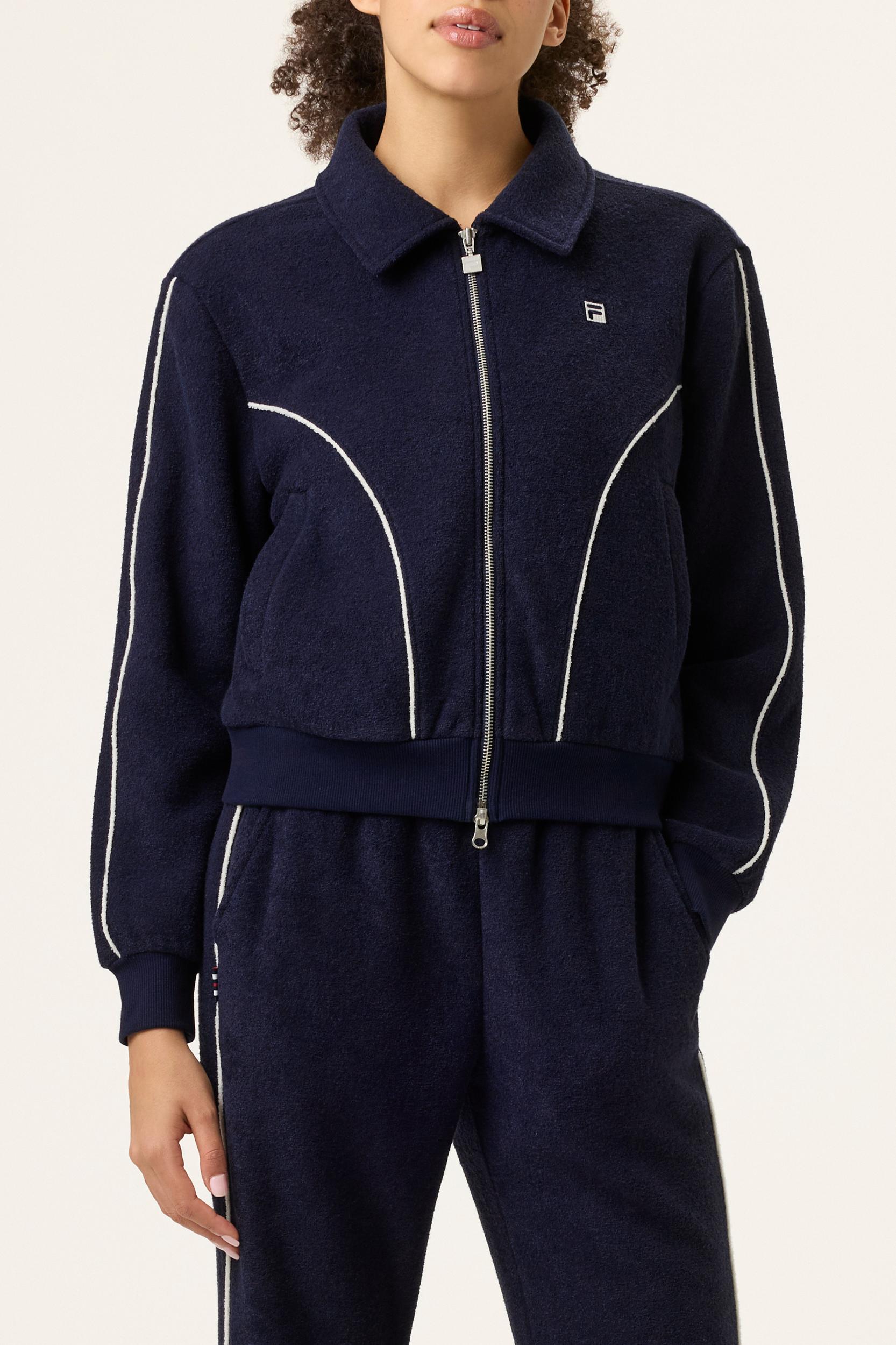 Women's Tennis Terry Track Top Product Image
