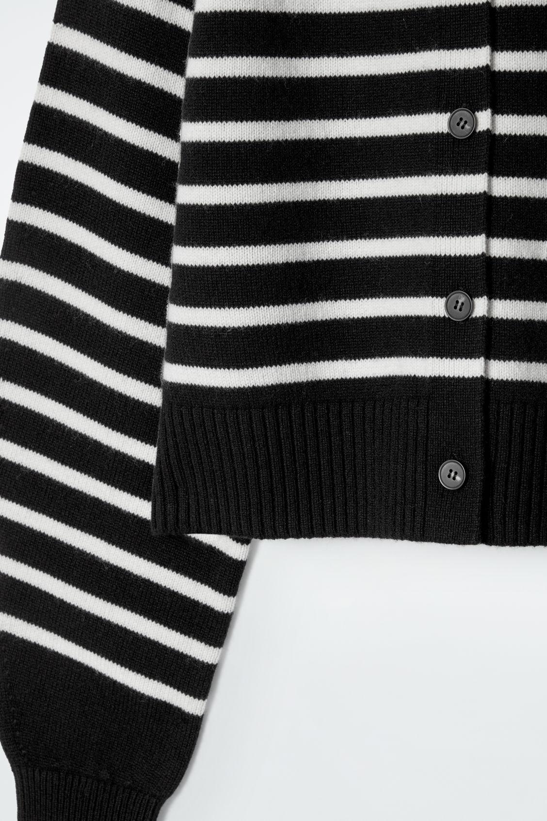 CROPPED WOOL CARDIGAN Product Image