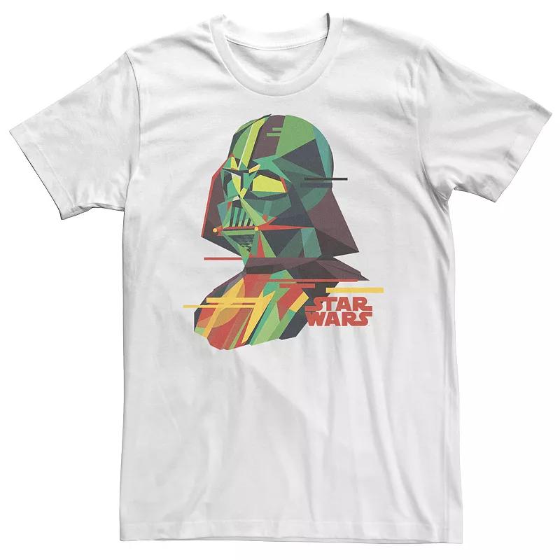 Big & Tall Star Wars Geometric Darth Vader Portrait Tee, Men's,  Product Image