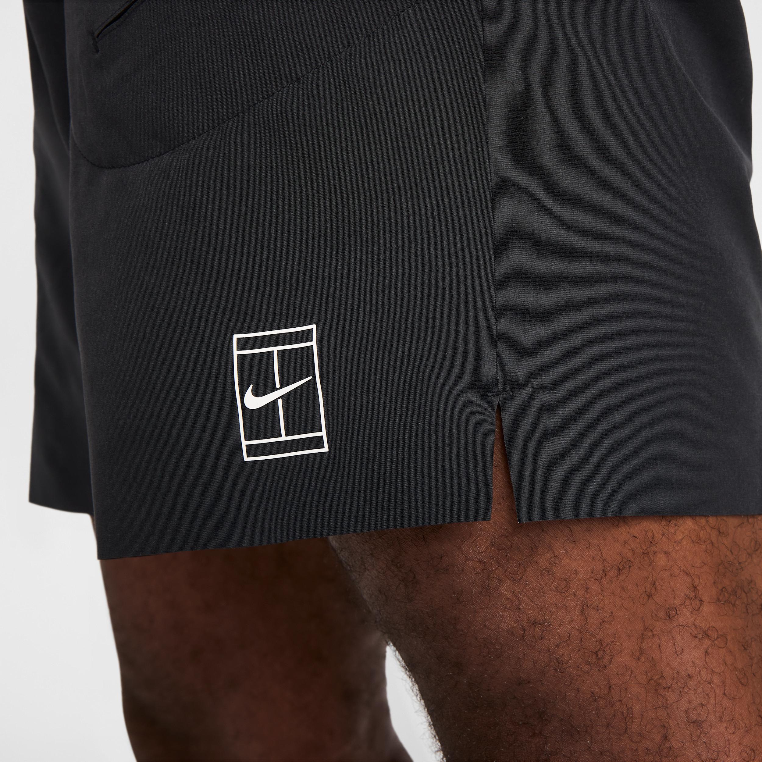 Nike Mens Court Advantage Dri-FIT 8 Tennis Shorts | FZ9322-010 Product Image