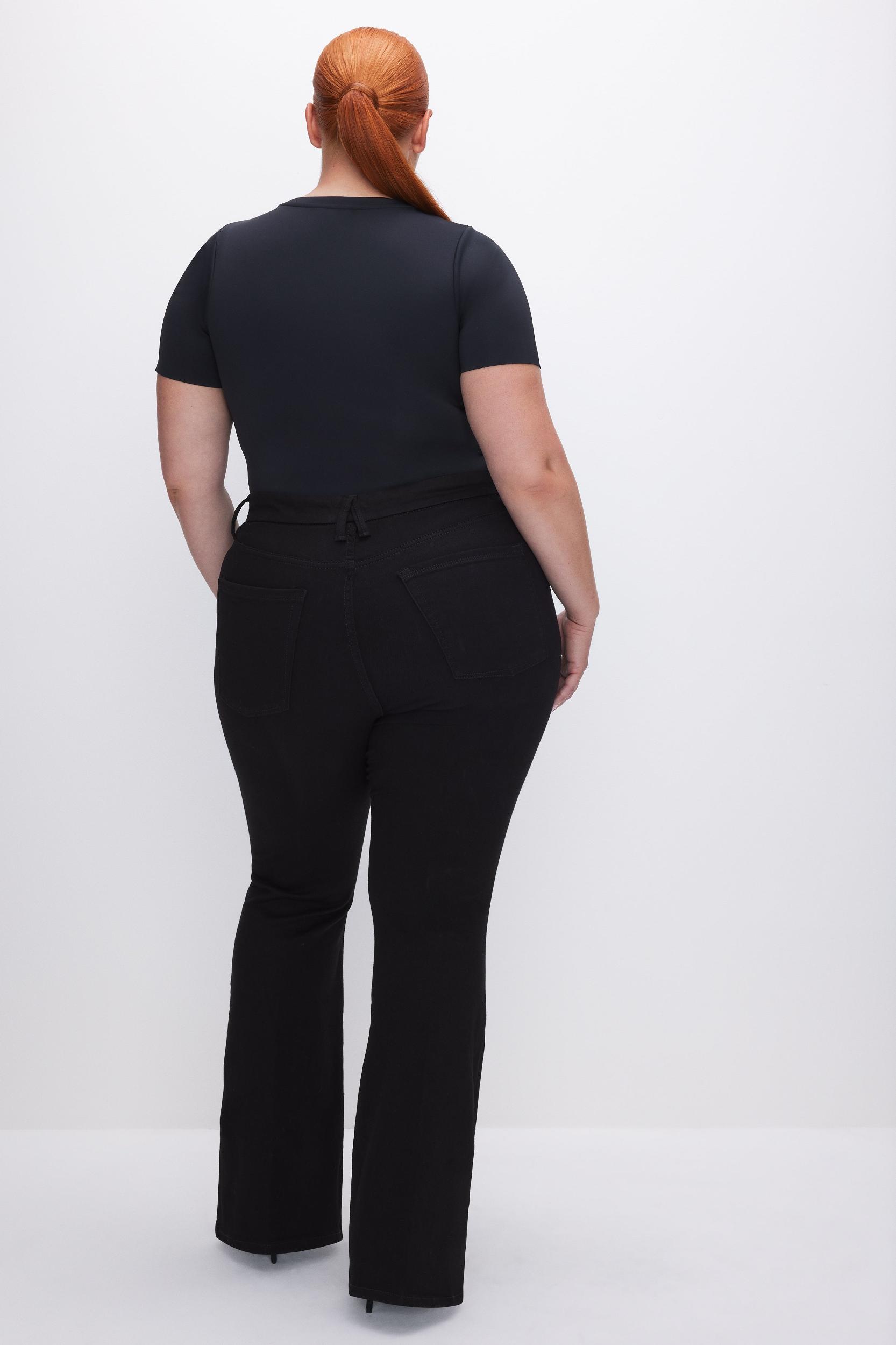 GOOD LEGS FLARE NEVER FADE JEANS | BLACK001 Product Image