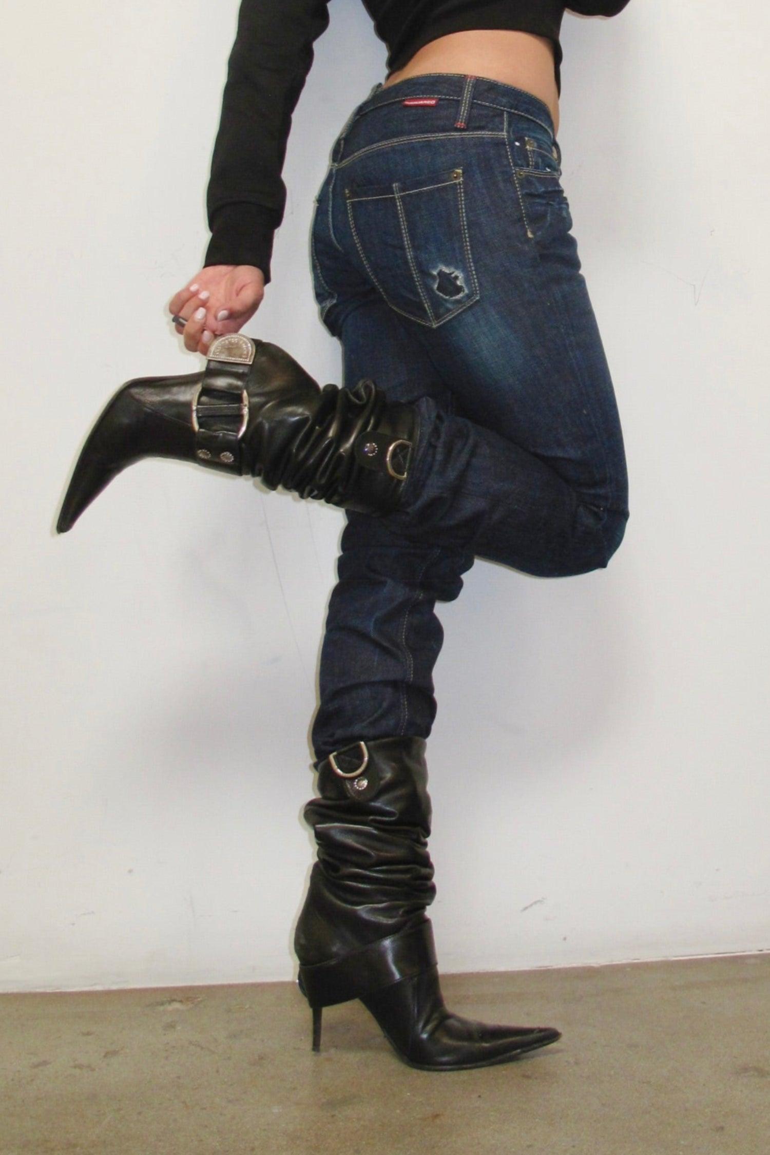 GIANMARCOLO LORENZI STILETTO BOOT Product Image