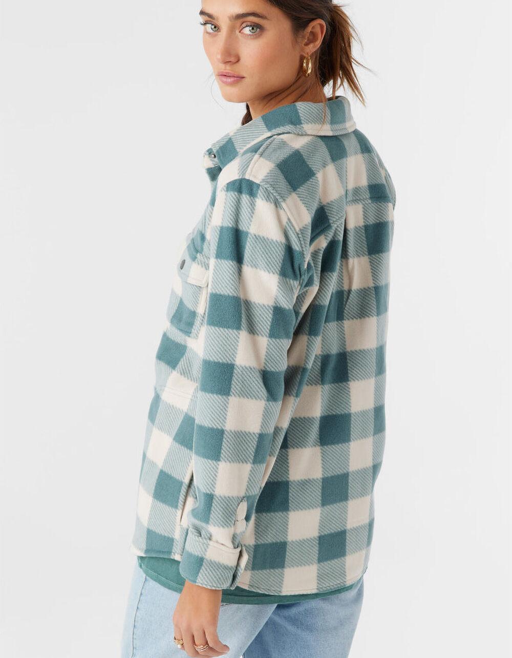 O'NEILL Zuma Womens Superfleece Flannel - BLUE COMBO Product Image