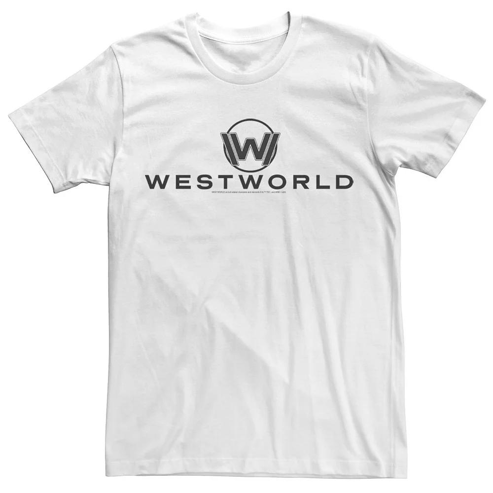 Men's Westworld TV Logo Tee, Size: 3XL, White Product Image