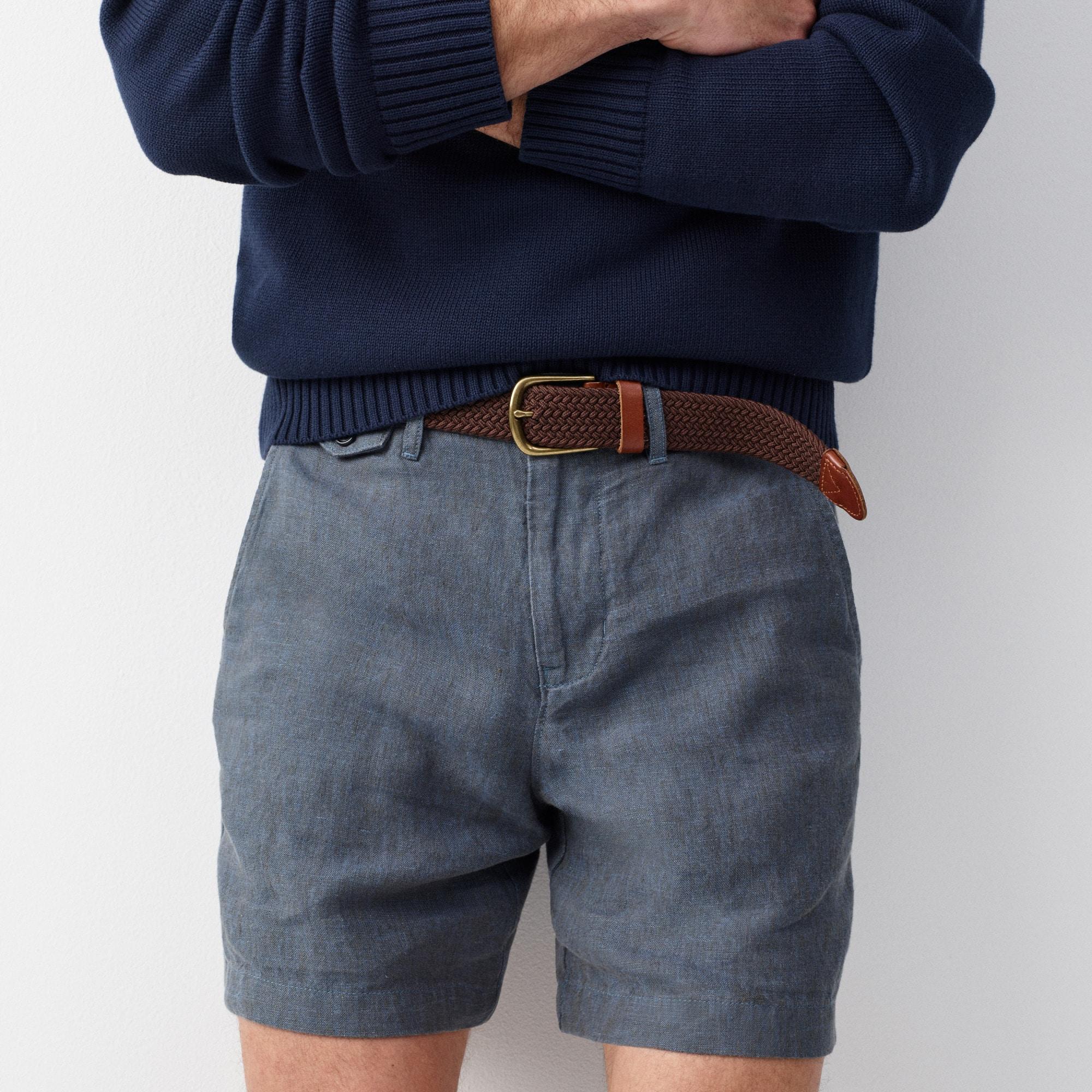 7" linen short Product Image