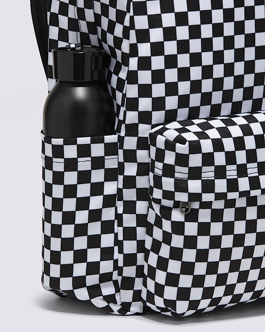 Old Skool Checkerboard Backpack in Black / White| Vans US Product Image