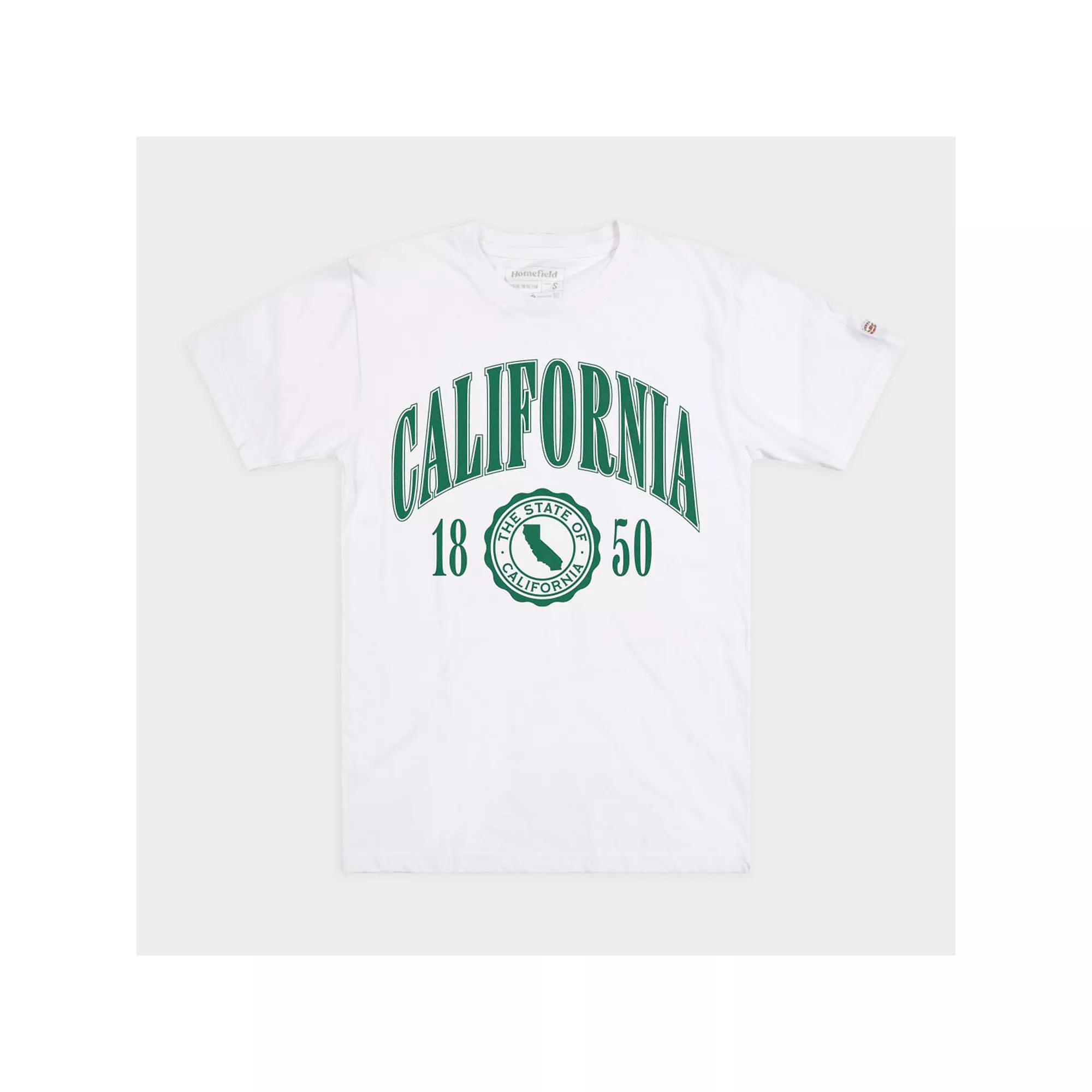 Men's Homefield California Est. 1850 Graphic Tee, Size: XL, White Product Image