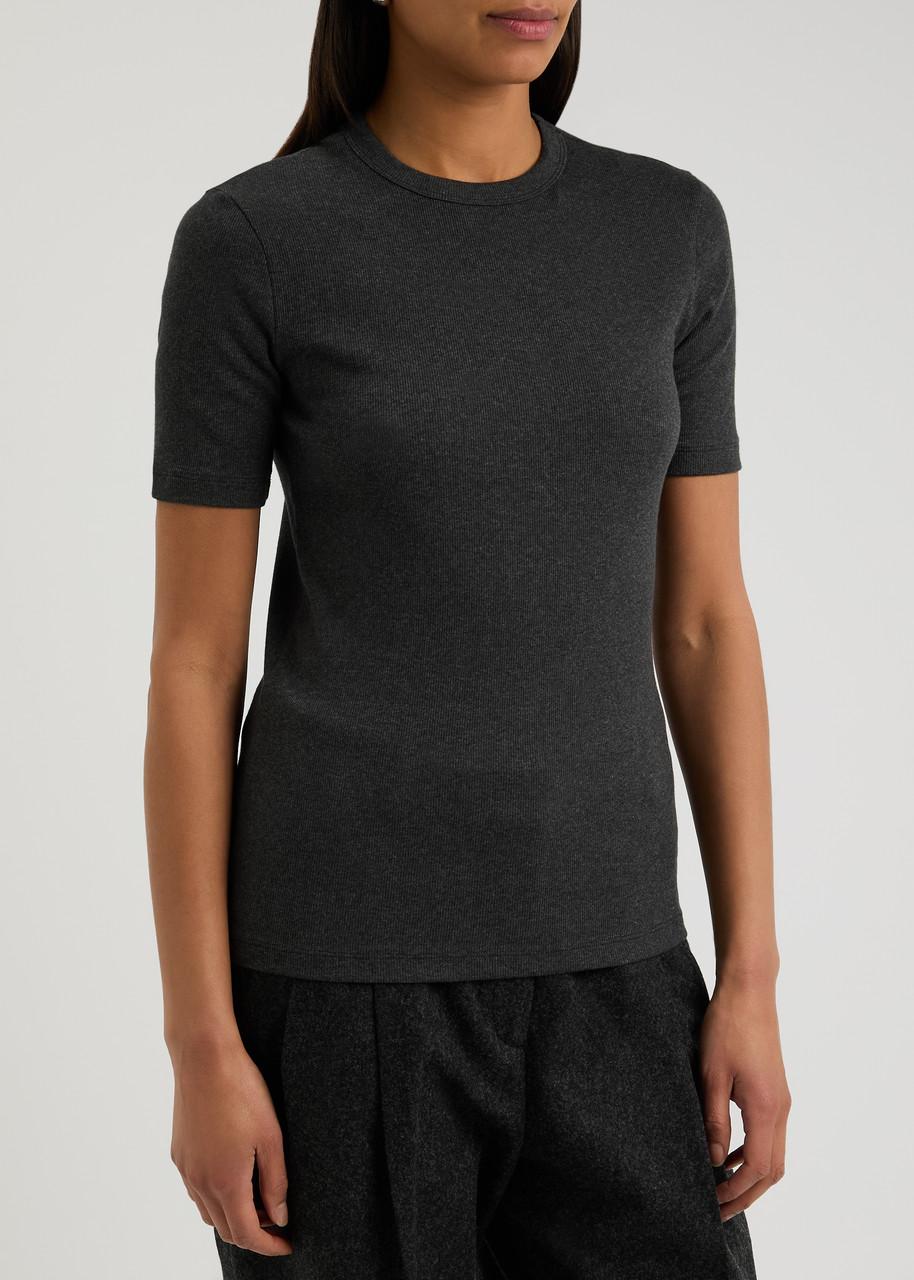 Merino Wool Crew Neck T-Shirt | Rustic Red Product Image