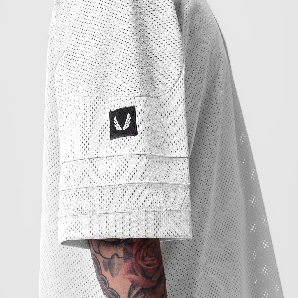 0772. SilverPlus™ Mesh Oversized Jersey - White Male Product Image