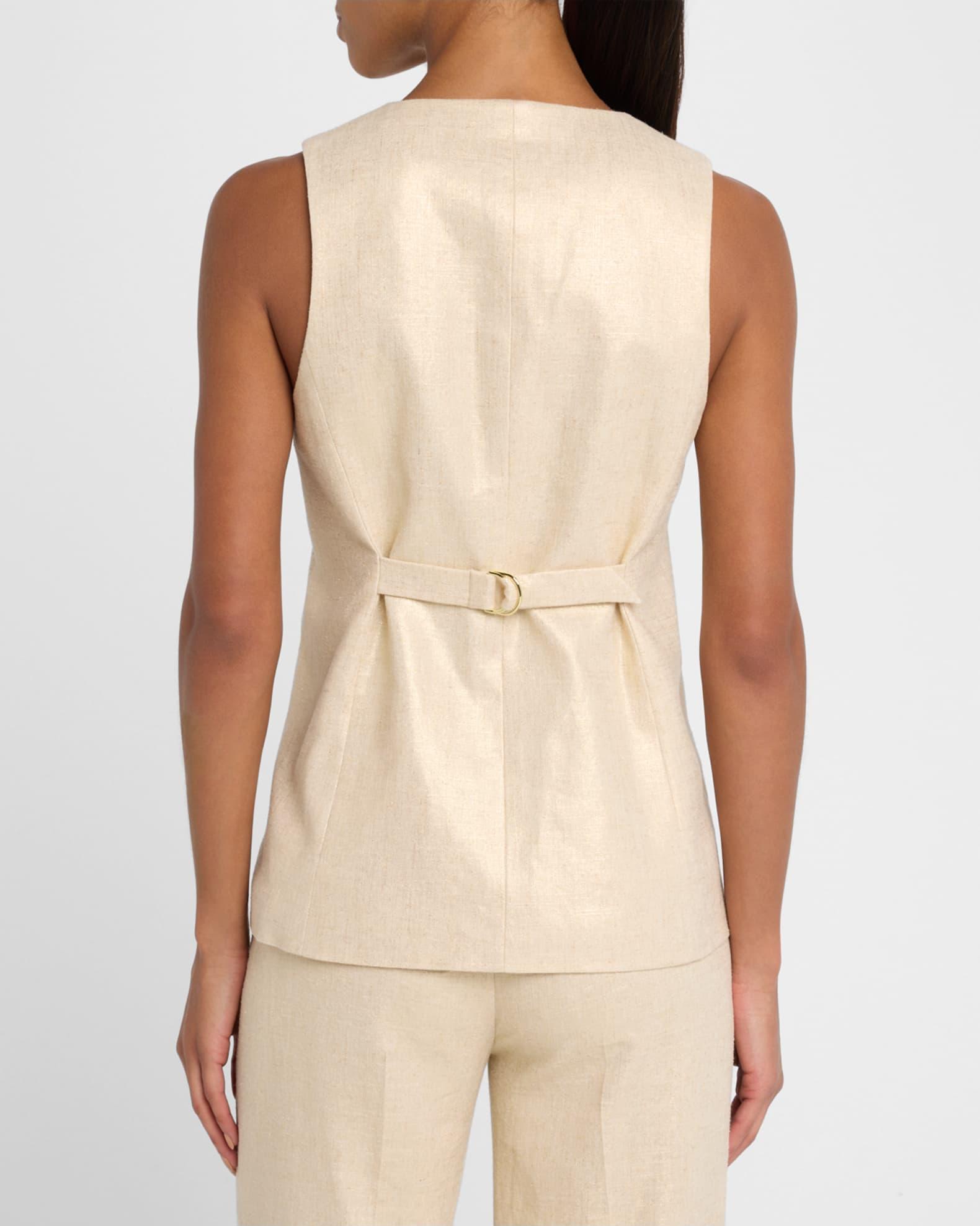 Liff Linen Vest Product Image