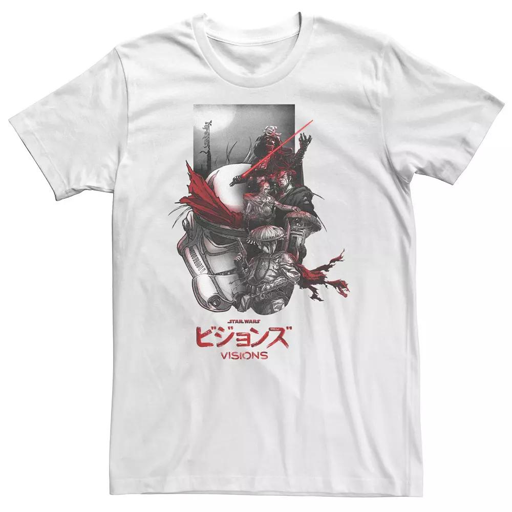 Big & Tall Star Wars: Visions Collage Poster Tee, Boy's,  Product Image