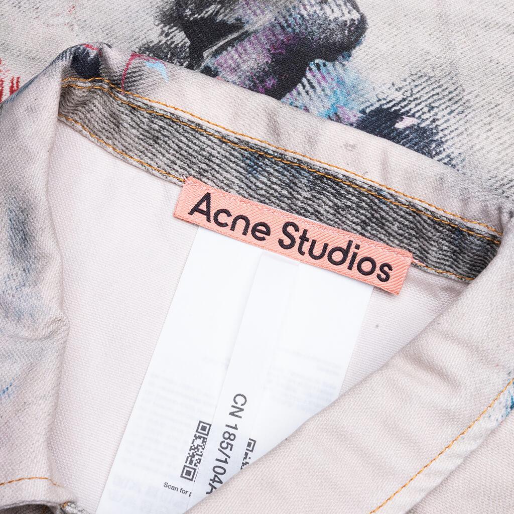 Trompe L'oeil Jacket - White/Multi Male Product Image