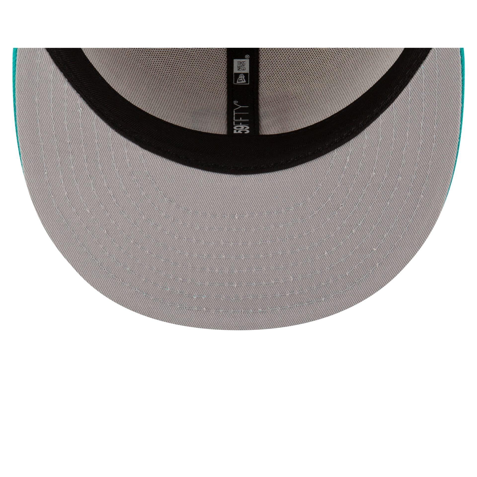 Dominican Republic Teal Alt 59FIFTY Fitted Hat Male Product Image