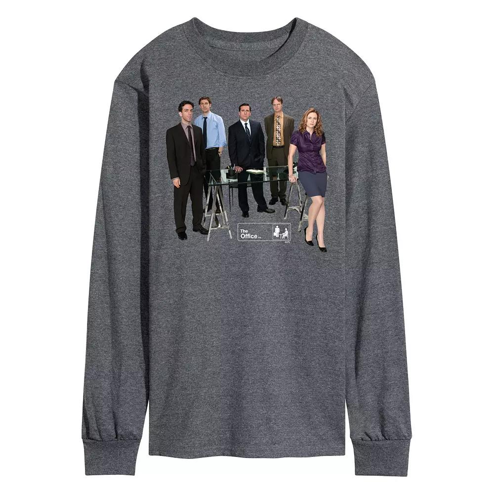 Men's The Office Cast Photo Long Sleeve Tee,  Product Image