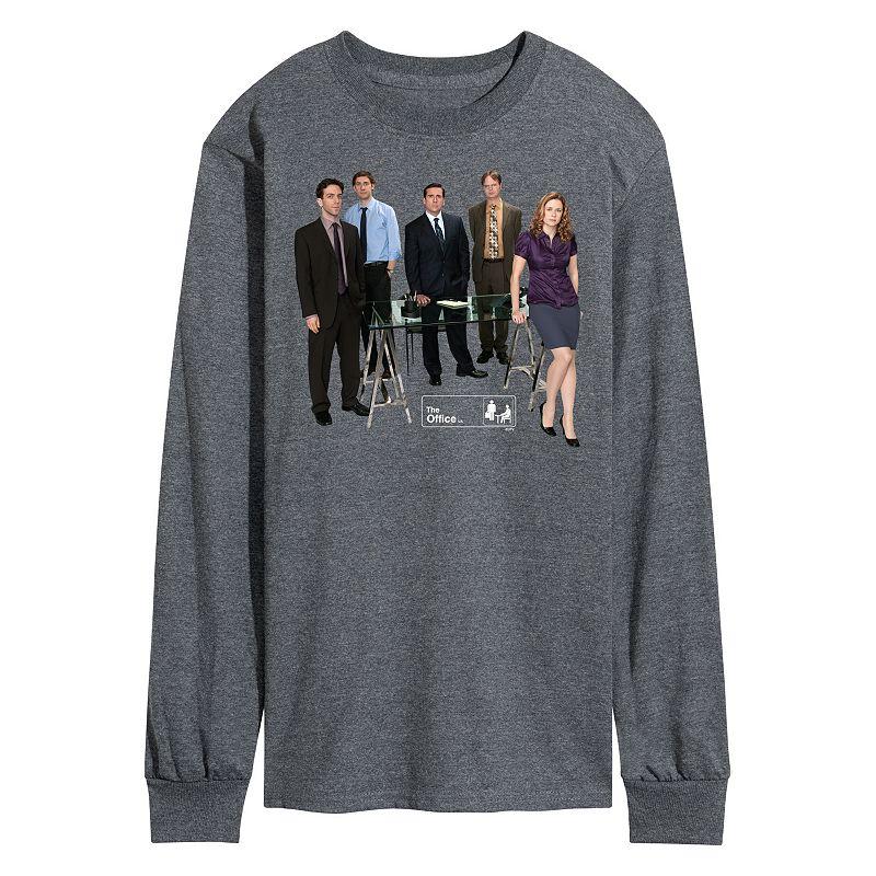 Men's The Office Cast Photo Long Sleeve Tee,  Product Image
