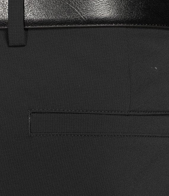 Roundtree & Yorke 9#double; Flat Front Performance Solid Texture Shorts Product Image