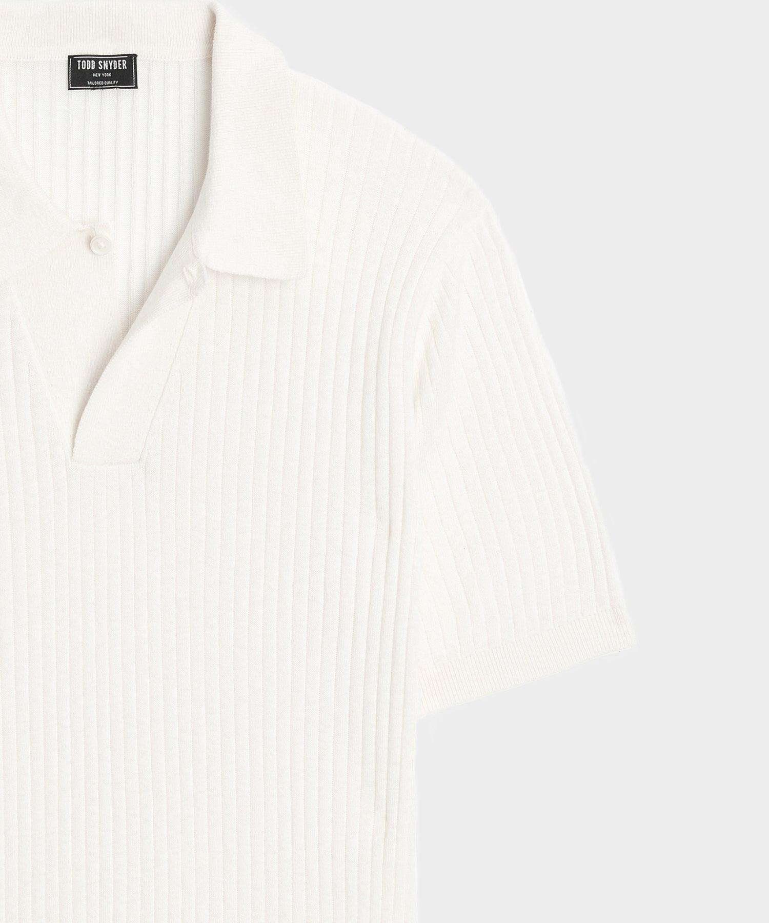 Cotton-Cashmere Sweater Polo Product Image