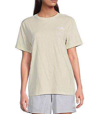 The North Face Crew Neck Rib Knit Short Sleeve Box Tee Product Image