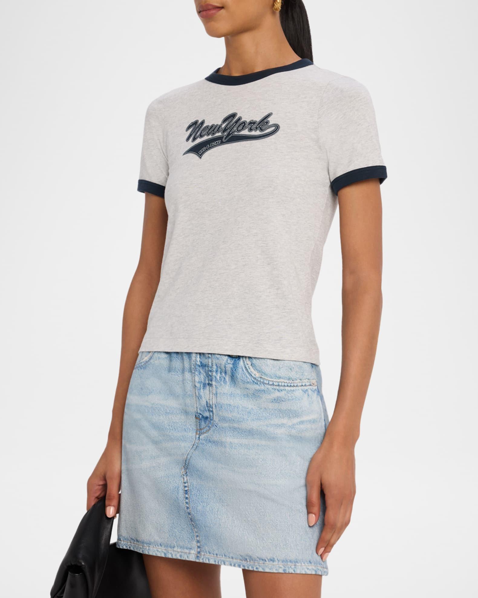 New York Crewneck Ringer Tee Product Image