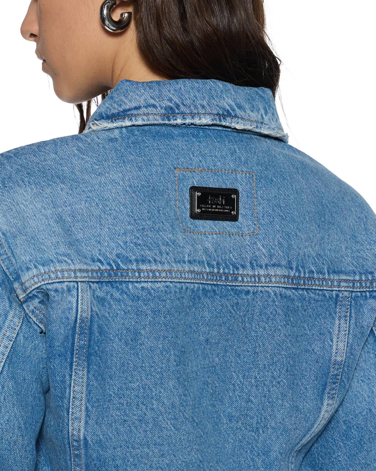 CINCHED JACKET CROP TRU VINTAGE Female Product Image