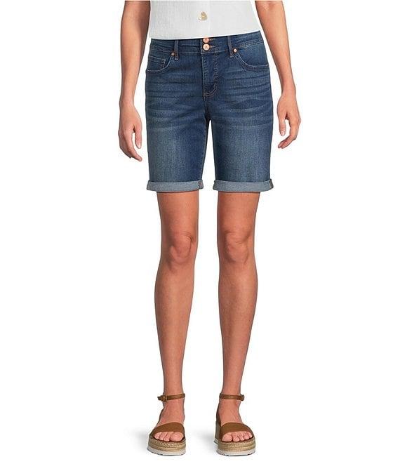 Code Bleu Soho Stacked Waist Bermuda Shorts Product Image