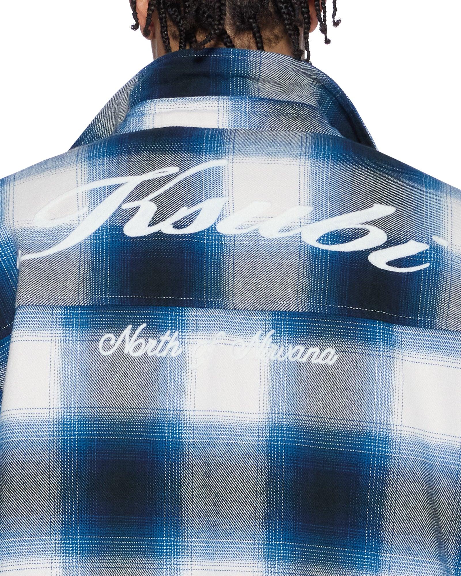 ROSEBOWL LS SHIRT SALTED BLUE Male Product Image