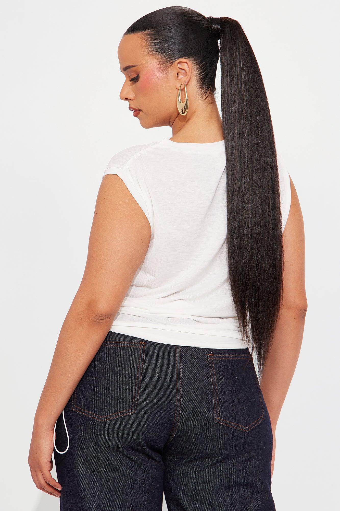 Everyday Active Slub Tank - White Product Image