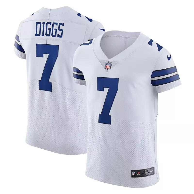 Men's Nike Trevon Diggs White Dallas Cowboys Vapor Elite Jersey,  Product Image
