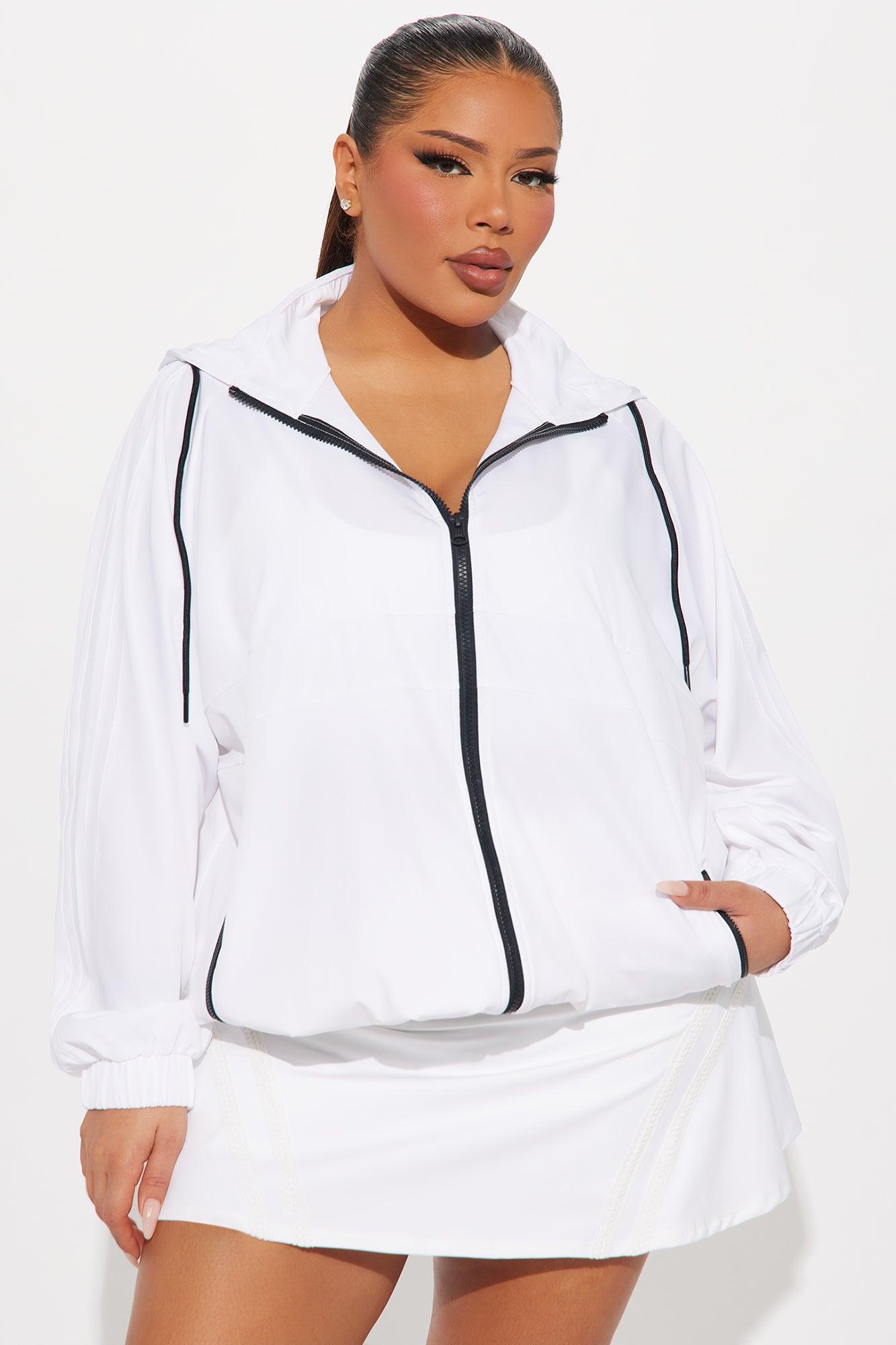 Playing Doubles Active Jacket - White Product Image