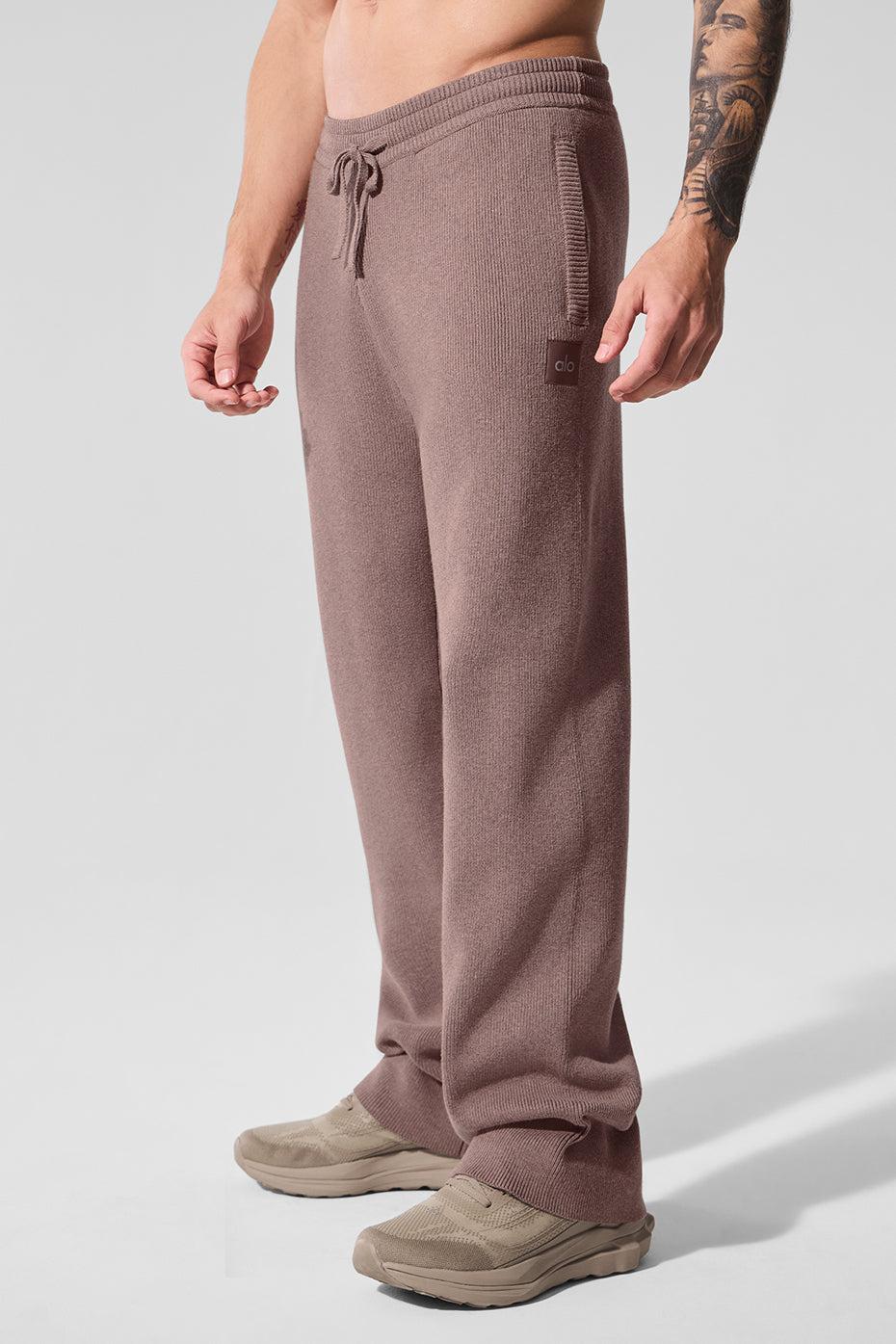 Scholar Straight Leg Sweatpant - Mushroom Heather Product Image