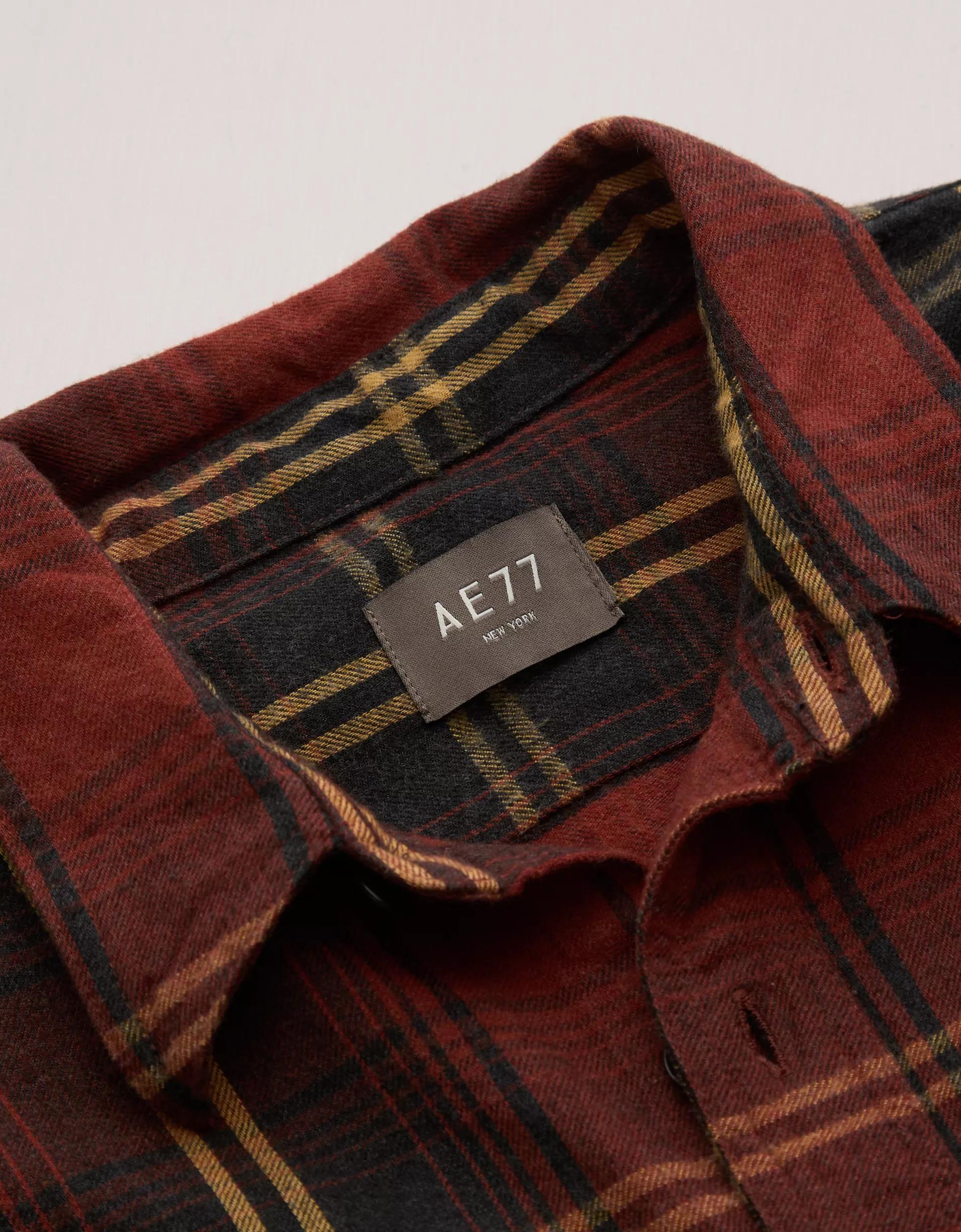 AE77 Premium Flannel Shirt Product Image