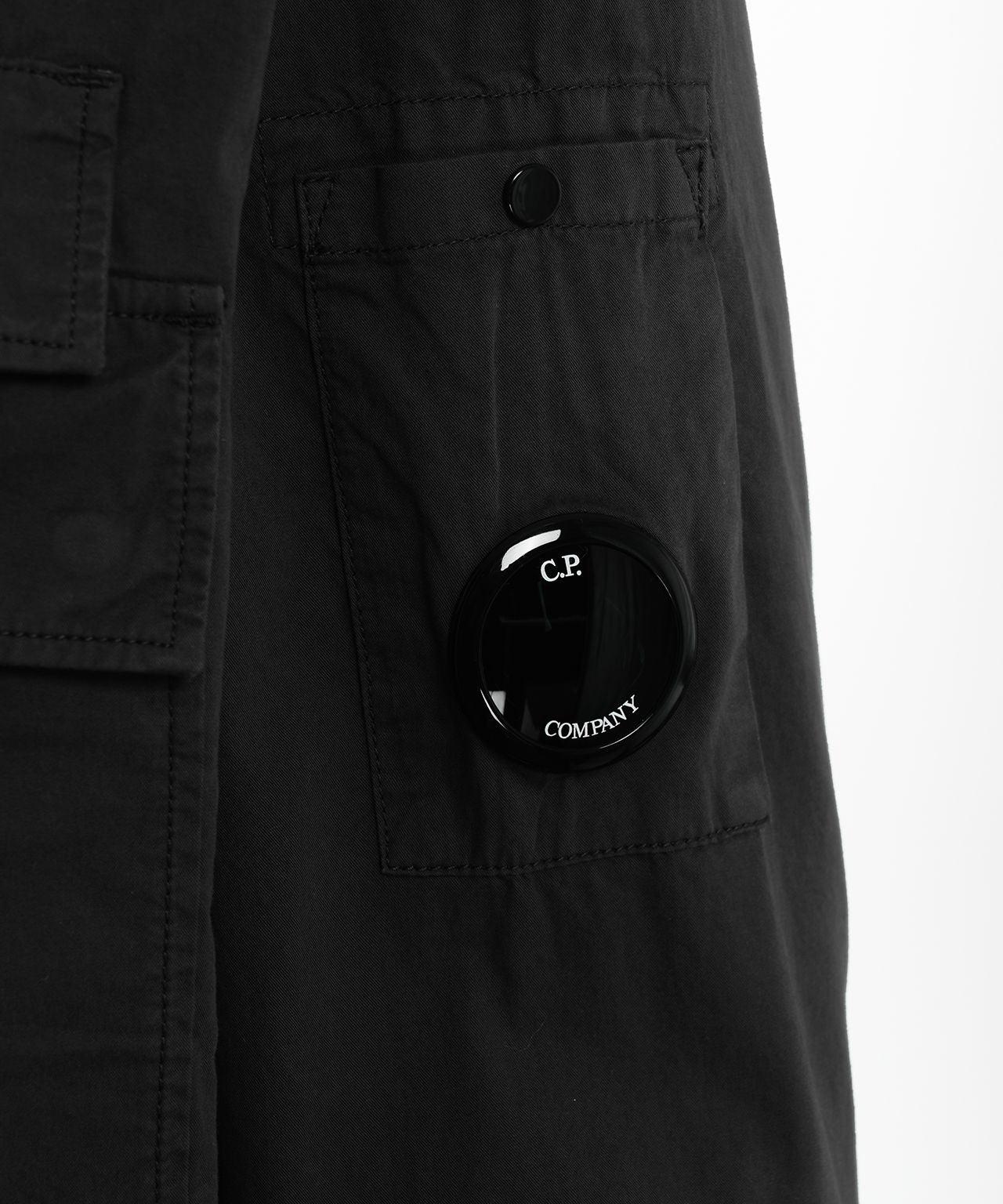 Overshirt in gabardine Product Image