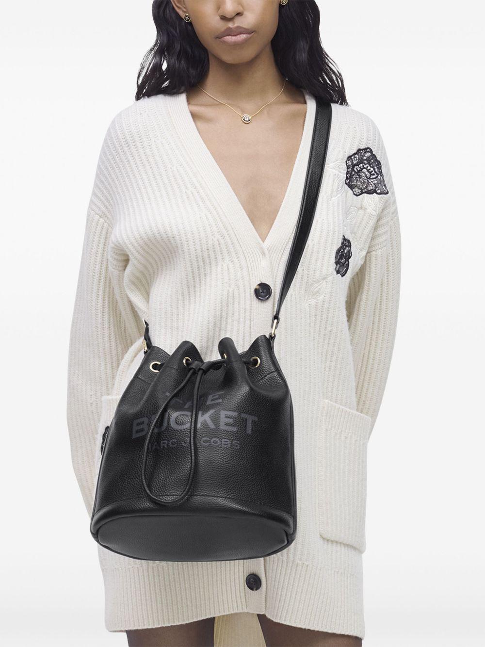 The Leather Shoulder bucket bag  Product Image