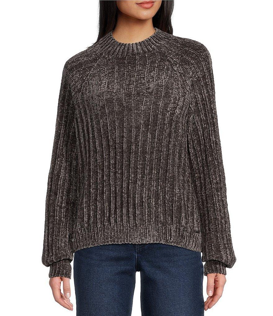Volcom She Savage Relaxed Long Sleeve Chenille Sweater Product Image